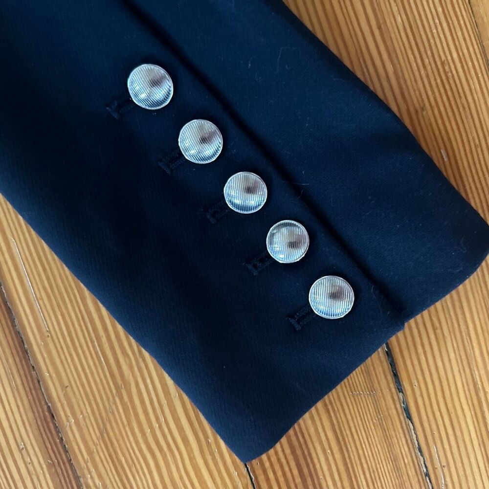 L’Agence Kenzie Blazer in Midnight Blue Navy Size O (MISSING BUTTON!) - Picture 5 of 7